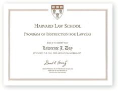 Harvard Law School: Mediation Workshop